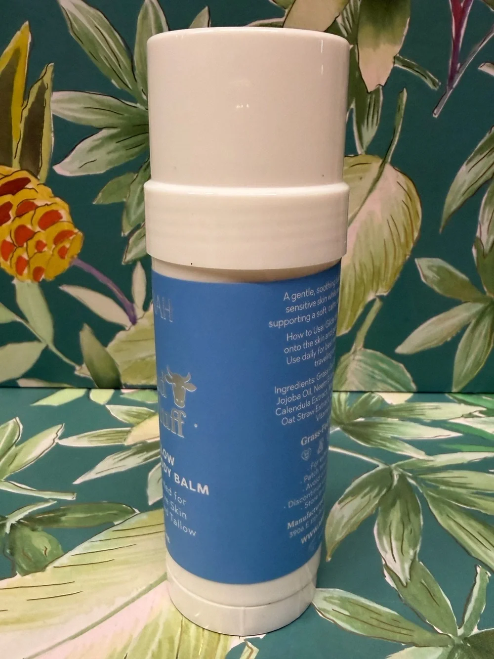 Aminnah Cloud Fluff Tallow Face & Body Balm Stick 2 oz Unscented NWT